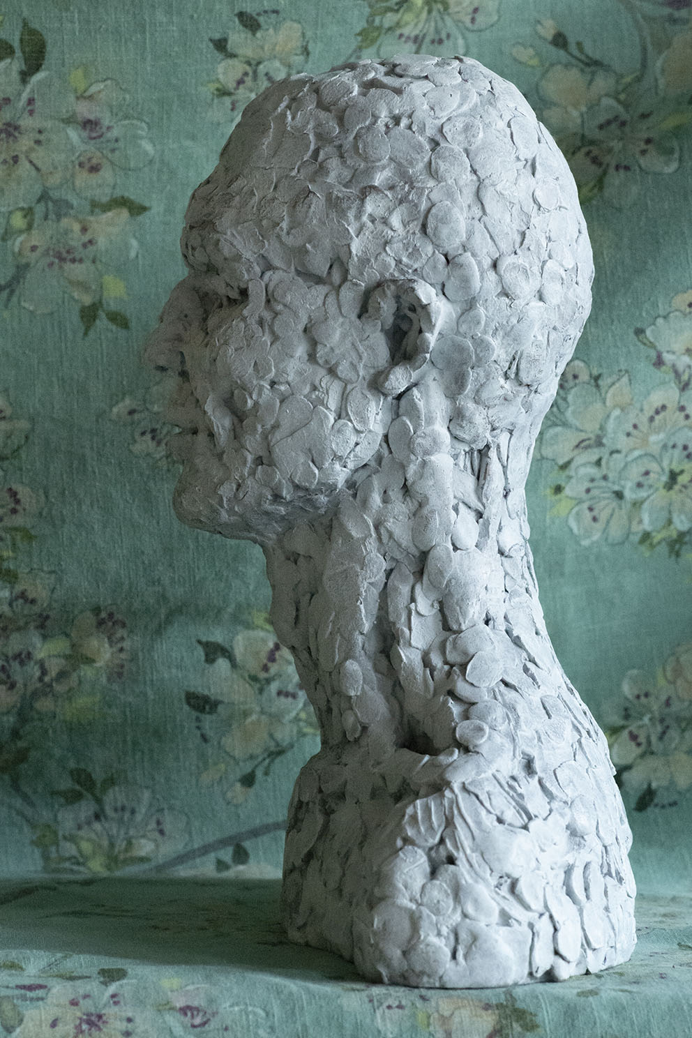 White Head — sculpture d'Allel Driss